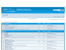 Tablet Screenshot of computer-forums.net